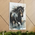 thumbnail image 6 of Watercolor Horse Painting 7 - Nursery Collection - Bedtime Stories, 6 of 6