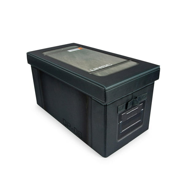 Baúl de almacenamiento Ukonic Halo UNSC, plegable, negro
