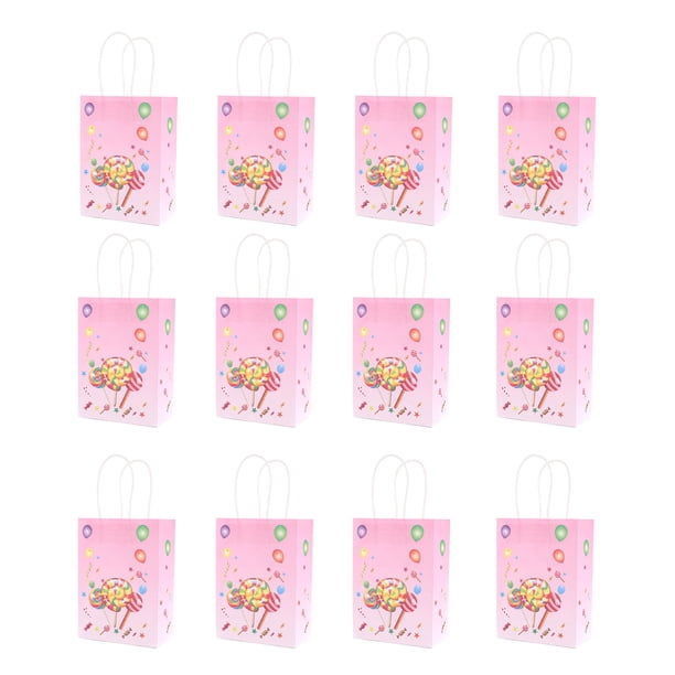 Matsuzay 12 Uds. Suministros de fiesta de dulces con patrón, galletas de papel, suministros fáciles de llevar, decoración funcional 12x, Almacenamiento y organización del hogar NF-Y179