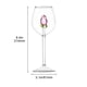 thumbnail image 4 of Precioso juego de copas navideñas para vino blanco rosado y vino tinto | Elegantes copas festivas | Copas premium para cócteles | Caja de regalo apta para lavavajillas para amantes del vino, 4 of 5