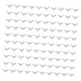 thumbnail image 4 of KLKCMS Metal Book Corner Protectors Iron Angle Protectors for Book Scrapbook Albums 100pcs Silver, 4 of 9