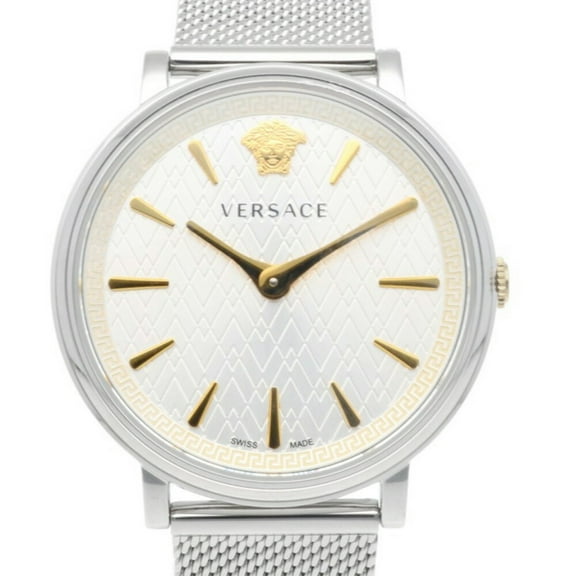 Pre-Owned Versace Icon Watch, Stainless Steel Quartz, Men's VERSACE (Fair)