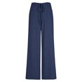 thumbnail image 6 of Cotton Sweatpants Women Camo Cargo Pants for Women Womens Wide Leg Pants Women's Dress Pants for Work Casual Work Pants Women Cargo Scrub Pants for Women Navy XL, 6 of 6