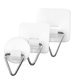 thumbnail image 3 of Colgadores de Platos de Plástico - Adhesión Fuerte, Diseño Invisible y Capacidad de 700g - Colgadores de Pared para Platos/Arte(30Pcs), 3 of 3