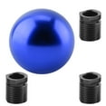 thumbnail image 3 of Car Universal Manual Knob Gear Shift Head Round Ball Shape (Blue), 3 of 9