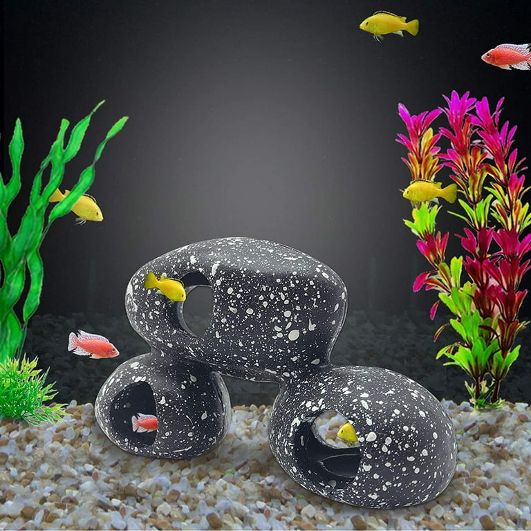 Fish Tank Decorations Aquarium Decorations Fish Tank Aquarium Decor Fish  Tank Floating Fish Tank Rocks Betta Fish Tank Decor - AliExpress