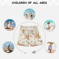 thumbnail image 6 of ALAZA Boys Swim Trunks Cute Highland Cows Beach Board Shorts Drawstring Swimsuit M, 6 of 6