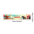 thumbnail image 1 of Carnival Festive Backdrop Banner Vibrant Elephant Circus Welcome Tent Carousel Fun Colorful Celebration Event Decor Wall Mural Photo Booth Parties, 1 of 5