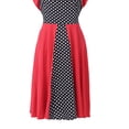 thumbnail image 4 of Vestido Midi Vintage Sunnimix Cuello Cuadrado Cintura Elegante L, 4 of 8
