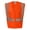 Orange, variant on Men's Ultra-Cool with Pockets Mesh Vest, Style 1085