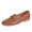 Brown, variant on RONILURN Womens Loafers Flats Slip On Comfortable Round Toe Business Casual Work Shoes
