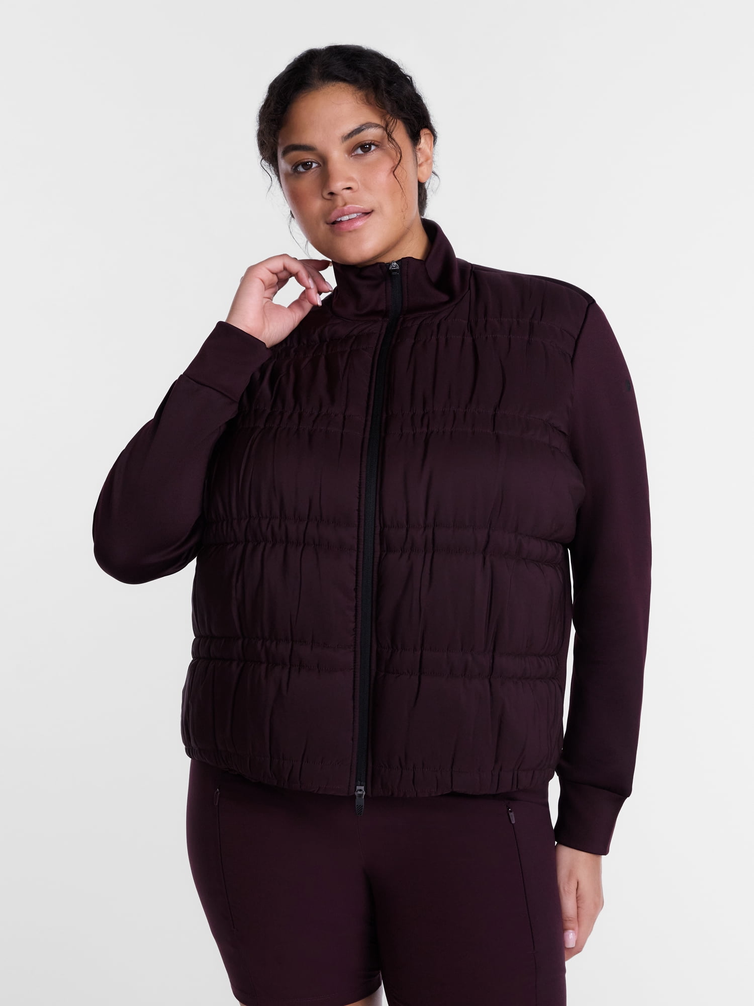 Avia Women's Hybrid Jacket with Long Sleeves, Sizes XS-XXXL