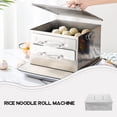 thumbnail image 4 of HORIALENCE 1Pack Rice Noodles Roll Steamer Machine with Drawer Design for Families Home Use, 4 of 6