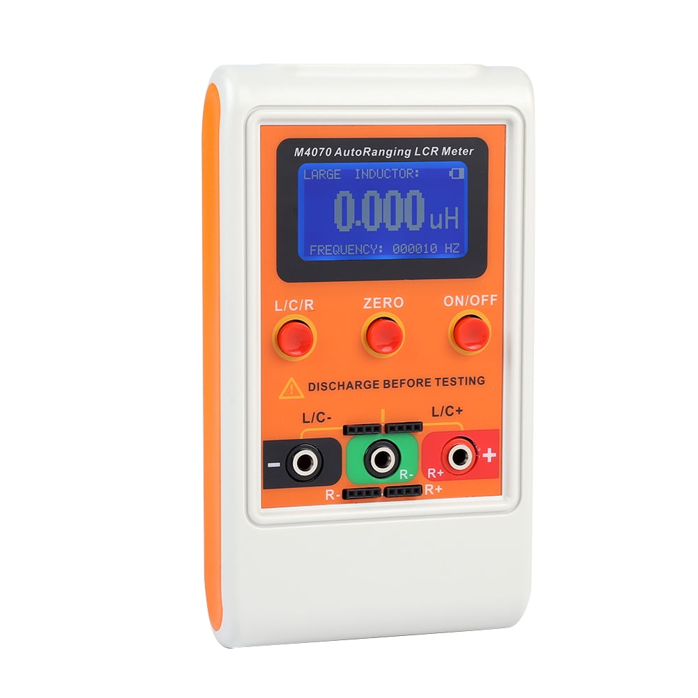Capacitance Meter, Compact Size High Reliability Auto Range LCR Meter