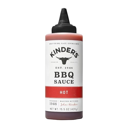 Kinders - Sauce Barbecue Hot - 15.5 Fo, Case of 6