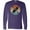 Purple, variant on Inktastic Kayaking Retro Kayak Boating Long Sleeve T-Shirt