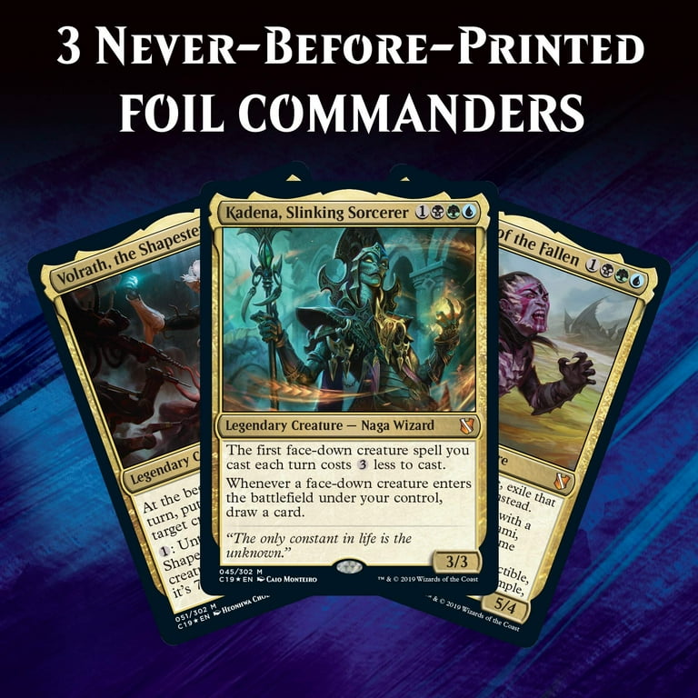 mtg commander deck 2019 Magic the Gathering - Commander 2019 main image 0