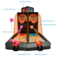 thumbnail image 3 of Jouet de Basketball pour Enfants Jeu de Basketball de Table Jouet d'Intelligence Jeu de Société Ensemble de Jouets de Basketball de Bureau pour Enfants Adultes, 3 of 8