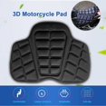 thumbnail image 3 of 3D Motorcycle Pad Sponge Filling Pressure Springback Breathable Comfortable Anti-slip Seat Cushion, 3 of 5
