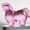 F, variant on 1Pcs Pony Ornament, Colorful Crystal Horse Figurines Decor, Horses Themed Gifts, Christmas Horses Present for Horse Lovers, Glass Animal Statue Collection for Home Decoration,3.15*2.76Inch(F)