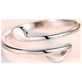 thumbnail image 1 of EGNMCR Bagues Musique Bagues Ouvertes Notes Brillantes Bagues de Doigt pour Femmes Ou Filles Bague Amoureux, 1 of 8