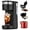 Black-2, variant on Single Serve Coffee Maker K Cup & Ground Coffee, One Cup Coffee Maker Brews 6-14 Oz in 2 Mins, Pod Coffee Maker Fits Travel Mugs, with 30 Oz Removable Water Tank, Reuseable Filter, Black