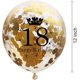 thumbnail image 2 of Number Balloons 18 Gold - 18th Birthday Decorations Balloons 12 Inch, Happy Birthday Balloons Number 18 Balloons Gold Balloons Birthday Party Decorati, 2 of 4