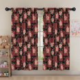 thumbnail image 5 of Pioneer Flower Floral Print Pattern Insulated Teens Curtains Set Of 2, Bedroom Essentials, Toddler Room Decor 52"x63", 5 of 5