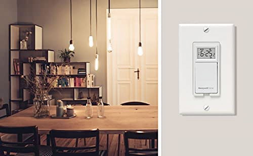 Honeywell PLS750C1000 Timer Switch - Sunrise/Sunset Lighting Control, 3-Way Compatible
