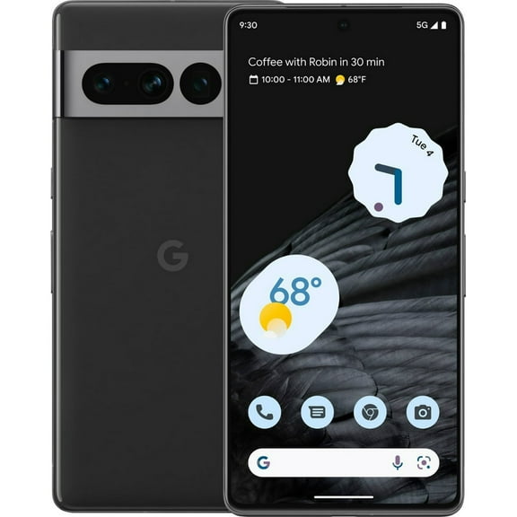 Restored Google Pixel 7 Pro 128GB AT&T Locked Obsidian (Refurbished)