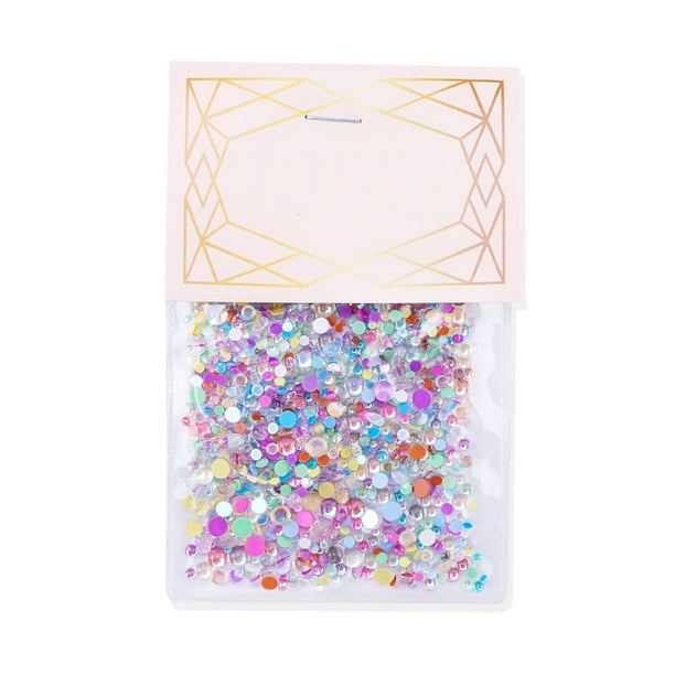 Juego de 1440 piezas de diamantes de imitación Minnieouse para decoración de uñas color mezclado