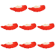 thumbnail image 1 of Abanico Plegable China para Danza Del Vientre Velos Disfraz Abanicos Mujer () Rojo, 1 of 6