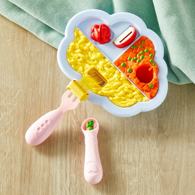 My Sweet Love Doll Playset with Magic Food Plate and Feeding
