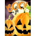 thumbnail image 2 of Allen, Kimberly 24x32 Gold Ornate Wood Framed with Double Matting Museum Art Print Titled - Boo Pumpkins, 2 of 4