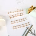thumbnail image 5 of 18 Pairs Adults Stainless Steel Stud Earrings Set for Women Men 20G Cartilage Earrings Hypoallergenic Flatback Earrings Piercing Jewelry(Rose Gold), 5 of 5