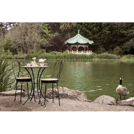 Dream Cache - Dream Cafe Stow Lake - 47 Poster Print by Alan Blaustein
