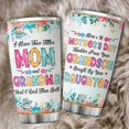 thumbnail image 5 of I Have Two Titles Mom And Grandma Mothers Day Tumbler Flower Floral Print Coffee Cup 20 Oz Insulated Funny Saying Mug Christmas Birthday Gifts For Grandmother From Grandson, 5 of 6