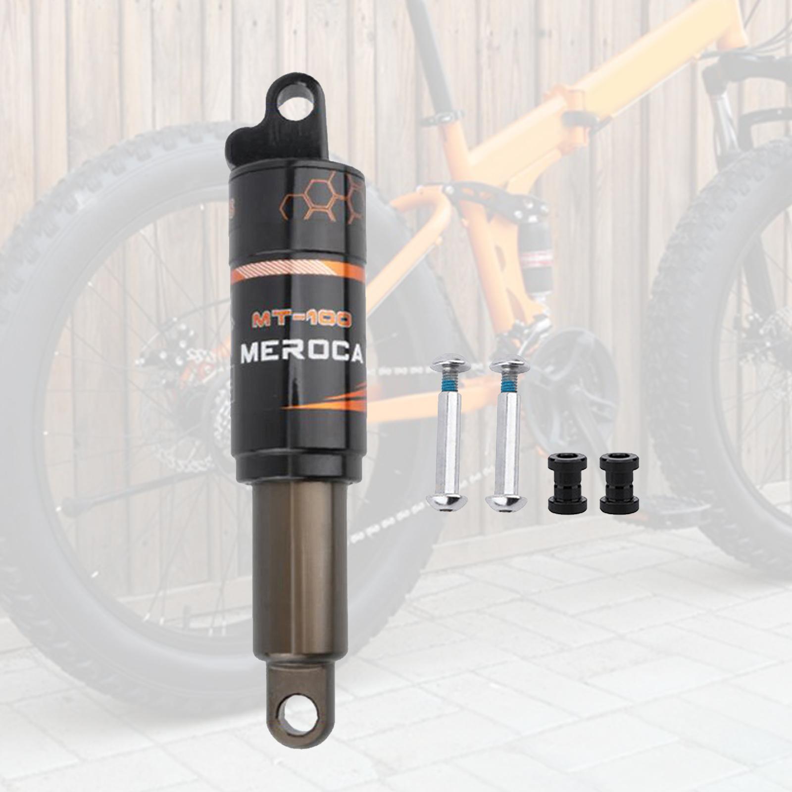 Mountain Bike Rear Shock Absorber - 125mm To 190mm Travel, 1000LBS Spring, Aluminum Alloy For MTB, E-Bike & Electric Scooter | Adjustable, Lightweight