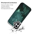 thumbnail image 2 of Compatible with iPhone 11 12 13 mini 14 15 16 Pro Max Plus Wallet Case with Card Holder, PU Leather Kickstand Card Slots Case ( Butterfly Ocean, iPhone 16 Pro Max), 2 of 7