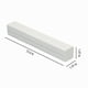 thumbnail image 3 of Refillable Plastic Wrap and Aluminum Foil Dispenser with Cutter for Food Storage Cling Film Organizer, 3 of 5