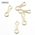 thumbnail image 1 of 100 Pcs Carp Fishing Lure Brass Sinker Eyes Eyelets Counterweight Tackle Accessorie, 1 of 11