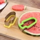 thumbnail image 5 of Matsuzay Cortador de sandía, bonitos utensilios de cocina para cortar, separador de frutas ligero, herramientas para cortar frutas a prueba de Mostrada Amarillo, 5 of 6