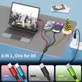 thumbnail image 4 of Cable de carga múltiple 4 en 2 de Firsting Travel, 1,5 m, 4 of 9