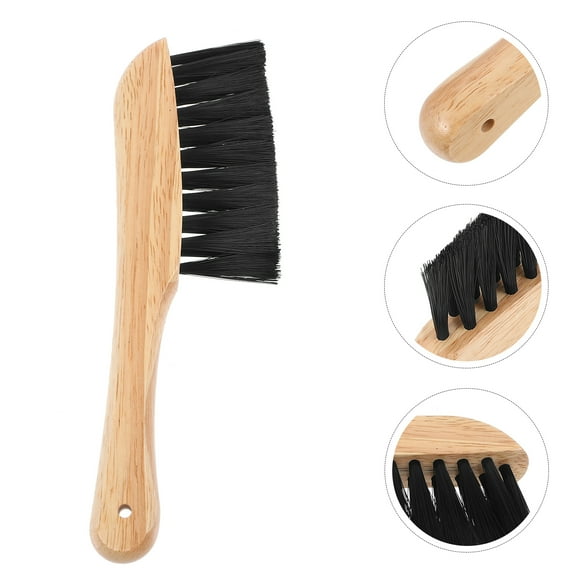 Billiard Pool Table Brush Convenient Pool Table Cleaning Brush Wooden Handle Pool Table Cleaner Brush