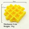 thumbnail image 4 of Naittoop Waffles, Desert Fidget Toys, Cute Waffles Fufu Squeeze, Big Toys for Stress Relief, Party Favors, Gifts (Round Waffles, Cake) 3.5 in, 4 of 7