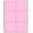 Pink, variant on Laser Printer Blank Perforated Cards 6 up per Page, for School Registration Cards, Flower Delivery Cards, Inventory Tags, Wedding Response Cards, RSVP Cards, Trip Tickets, ETC, 300 Blue Cards