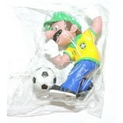 Mario Bros Luigi Mini Brazilian Soccer Figure- Score