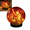 Red, variant on Solar Orbs Outdoor Waterproof, Cracked Glass Globe Solar Lights with Warm and Multicolor Options, 600mAh Battery, Decorative Solar Ball for Patio Yard Lawn Pathway