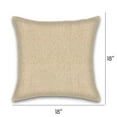 thumbnail image 2 of Herringbone Stripe Cotton Cushions Set of 2 Poly Filled With Zipper Machine Washable, 2 of 4