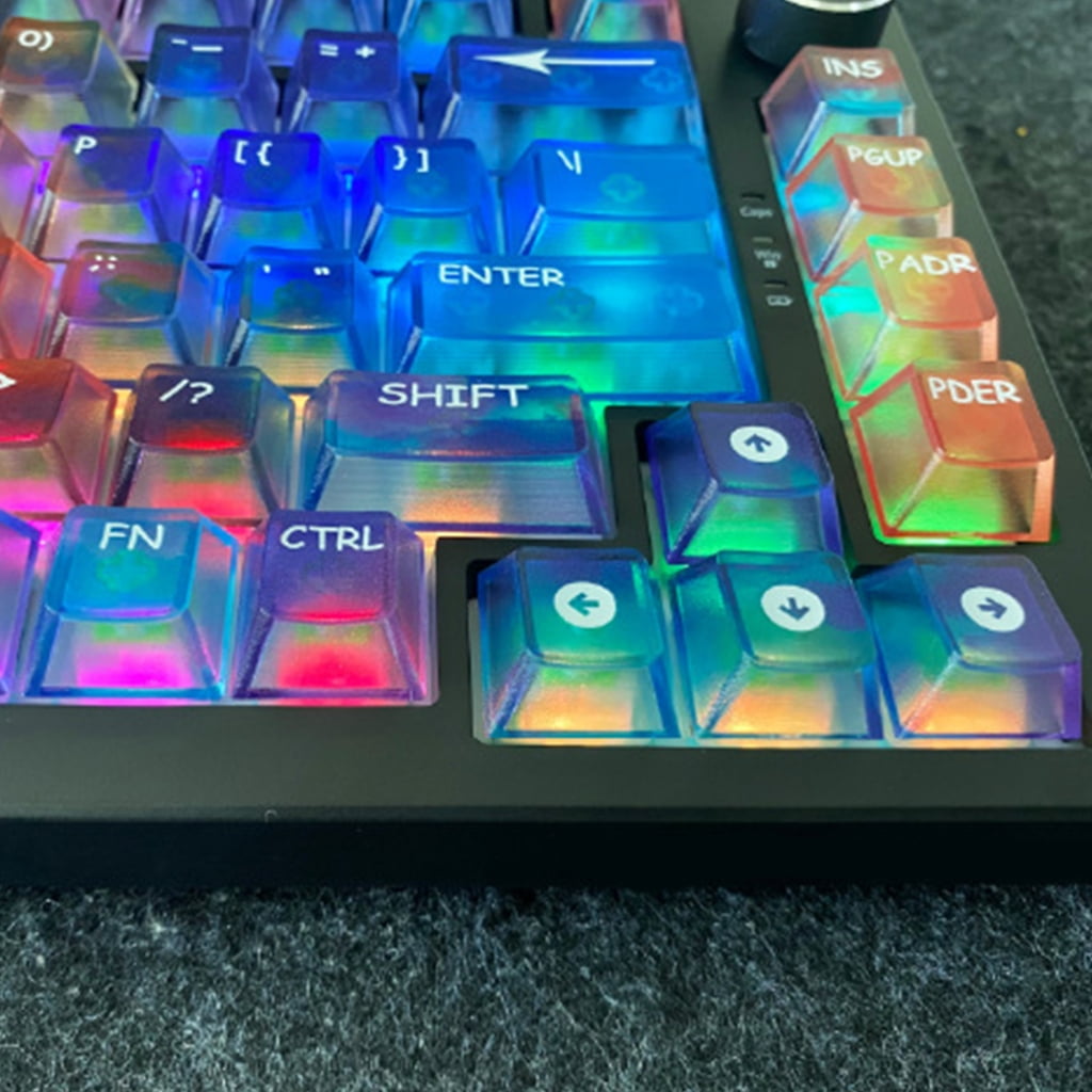 119pcs Replacement Keycaps OEM Height Design Multiple Theme for Mechanical Keyboards Premium PC Keycap Set